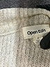 Open Edit Metallic Silver Pullover Sweater Size S - photo 7