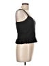 Zara 100% Polyester Black Sleeveless Blouse Size L - photo 4