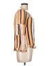 Main Strip Orange 3/4 Sleeve Blouse Size L - photo 4