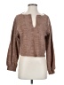 Shein Brown 3/4 Sleeve Turtleneck Size S - photo 1