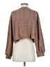 Shein Brown 3/4 Sleeve Turtleneck Size S - photo 2