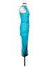 Hutch Color Block Teal Cocktail Dress Size XS - photo 4