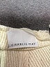 Charlie May Chevron-herringbone Ivory Casual Pants Size 6 - photo 4