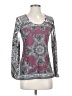 Cache Gray Long Sleeve Blouse Size S - photo 1