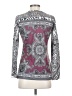 Cache Gray Long Sleeve Blouse Size S - photo 2