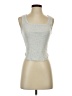 Pink Rose Silver Gray Tank Top Size S - photo 1