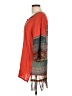 MONORENO 100% Rayon Orange 3/4 Sleeve Blouse Size L - photo 5