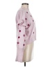Lea & Viola Hearts Pink Turtleneck Sweater Size M - photo 4