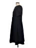 DKNY Solid Black Casual Dress Size 12 - photo 5
