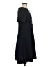 DKNY Solid Black Casual Dress Size 12 - photo 4
