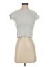Subdued Silver Short Sleeve Turtleneck Size XS - photo 1