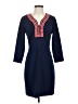 Lilly Pulitzer Blue Casual Dress Size 4 - photo 1