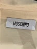 Moschino 100% Silk Ivory button down Size 8 - photo 16