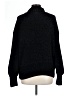 Cynthia Rowley TJX 100% Polyester Solid Black Turtleneck Sweater Size L - photo 2