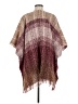 Cejon 100% Polyester Burgundy Red Poncho One size (estimated) - photo 2