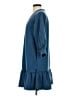 Scoop Blue Casual Dress Size S - photo 5
