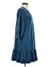 Scoop Blue Casual Dress Size S - photo 4