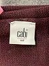 CAbi 100% Cotton Burgundy Poncho Size M - photo 4