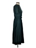 Ann Taylor 100% Polyester Teal Cocktail Dress Size 0 - photo 4