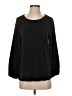 Ann Taylor 100% Polyester Black Long Sleeve Blouse Size XS - photo 1