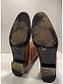 Burberry 100% Leather Solid Brown Tan Boots Size EU 38 1/2 - photo 9