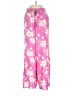 Roxy 100% Viscose Floral Pink Casual Pants Size S - photo 1