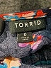 Torrid 100% Rayon Blue Short Sleeve Blouse Size Lg Plus (0) - photo 7