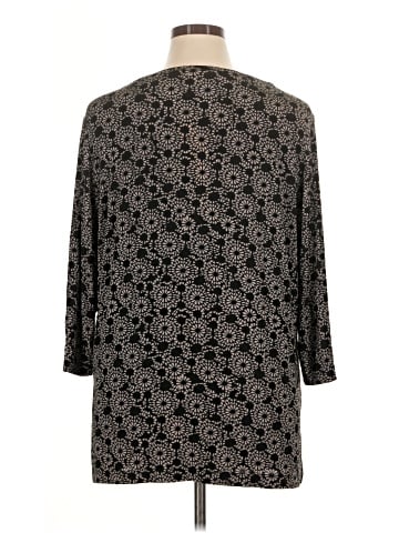 Slinky Brand 3/4 Sleeve Blouse (view 2)