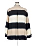 Creation L Color Block Ivory 3/4 Sleeve Blouse Size 18 - photo 2