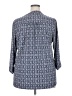 db established 1962 Blue 3/4 Sleeve Blouse Size 2X - photo 2