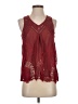 Altar'd State Burgundy Sleeveless Blouse Size S - photo 1