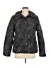 Old Navy 100% Polyester Animal Print Gray Faux Fur Jacket Size M - photo 1