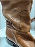 Burberry 100% Leather Solid Brown Tan Boots Size EU 38 1/2 - photo 4