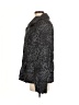 Old Navy 100% Polyester Animal Print Gray Faux Fur Jacket Size M - photo 5