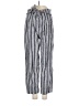 Madewell Stripes Silver Linen Pants Size 4 - photo 1