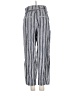 Madewell Stripes Silver Linen Pants Size 4 - photo 2