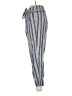 Madewell Stripes Silver Linen Pants Size 4 - photo 5