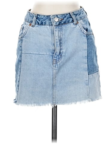 Topshop Denim Skirt (view 1)
