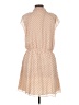 BCBGeneration Polka Dots Tan Casual Dress Size L - photo 2