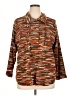 Ruby Rd. Brown Long Sleeve Blouse Size 1X - photo 1