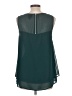 Bobeau 100% Polyester Teal Sleeveless Blouse Size L - photo 2
