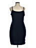 Unbranded 100% Polyester Solid Blue Casual Dress Size M - photo 1
