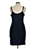 Unbranded 100% Polyester Solid Blue Casual Dress Size M - photo 2