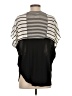 One September 100% Polyester Ivory Black Short Sleeve Blouse Size S - photo 2