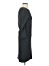 Humanoid Solid Gray Casual Dress Size S - photo 4