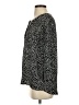 dalia 100% Polyester Polka Dots Black 3/4 Sleeve Blouse Size S - photo 5