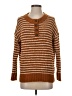 American Eagle Outfitters Stripes Brown Pullover Sweater Size S - photo 1