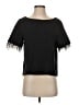 J.Crew 100% Cotton Black Short Sleeve Top Size S - photo 1