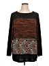Susan Graver Black Long Sleeve Blouse Size XL - photo 1