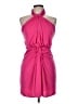 Cinq à Sept Solid Pink Cocktail Dress Size 6 - photo 1